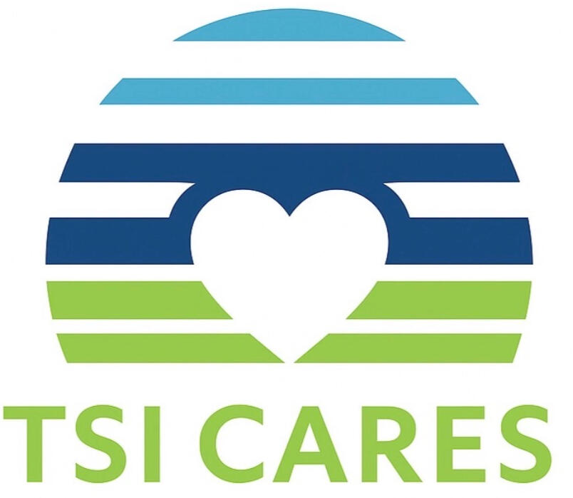 TSI Cares Logo TSI Cares Logo